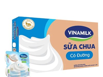 Sữa chua Vinamilk có đường 100g/48h