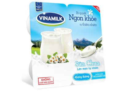 Sữa chua Vinamilk không đường 100g/48h